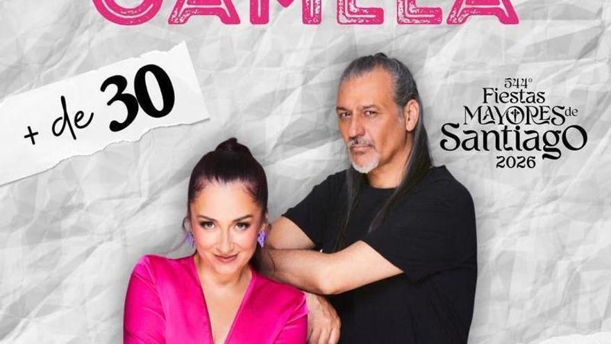 Camela abre el cartel de las Fiestas de Santiago de Gáldar