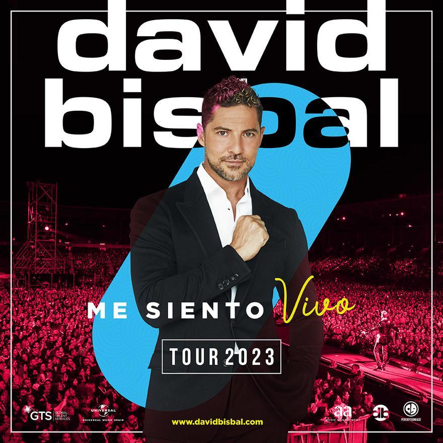 El concierto de David Bisbal en Castrelos será el 15 de julio de 2023.