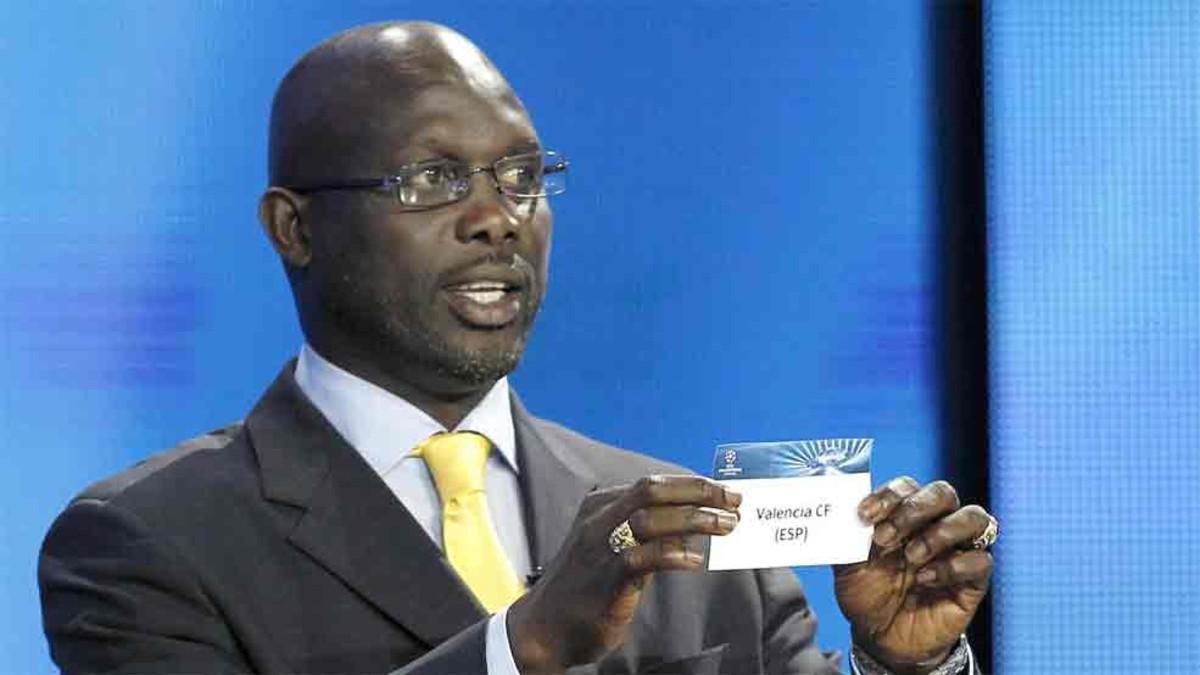 Weah aspira a ser presidente de Liberia