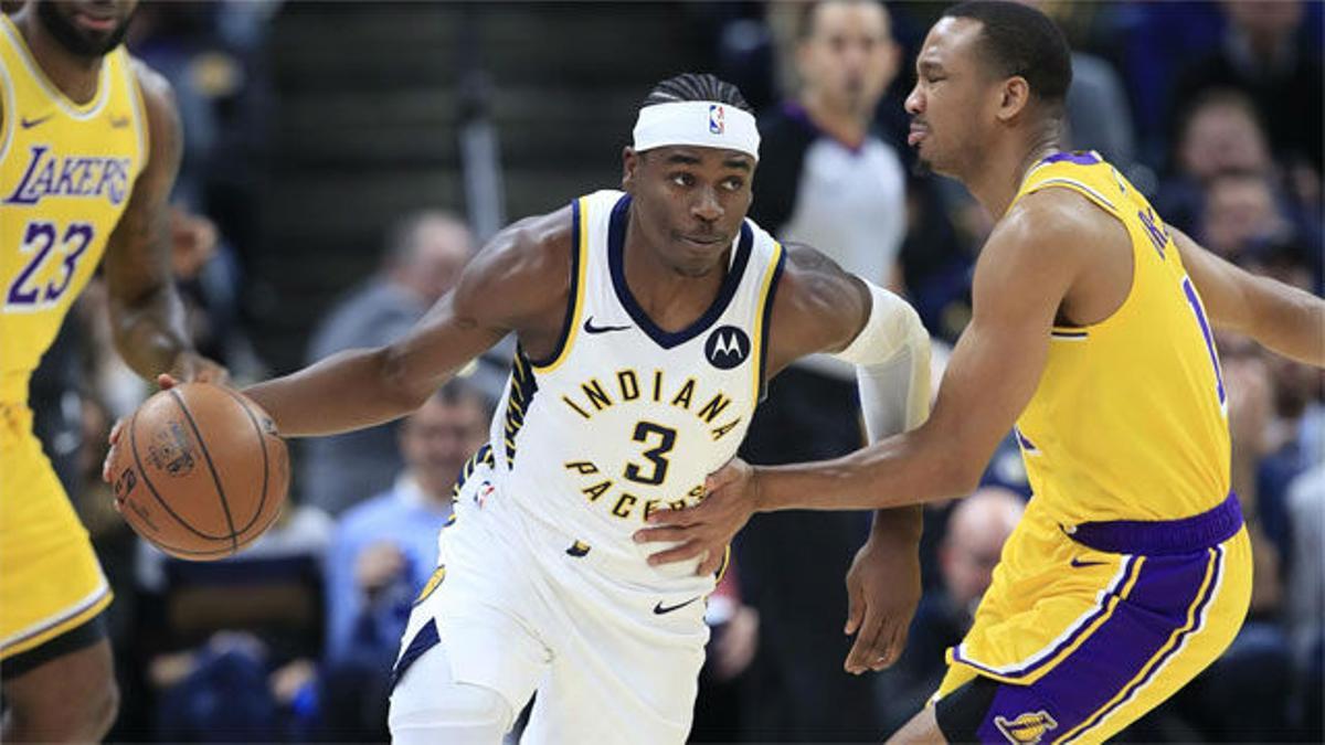 Los Pacers ponen fin al invicto a domicilio de los Lakers