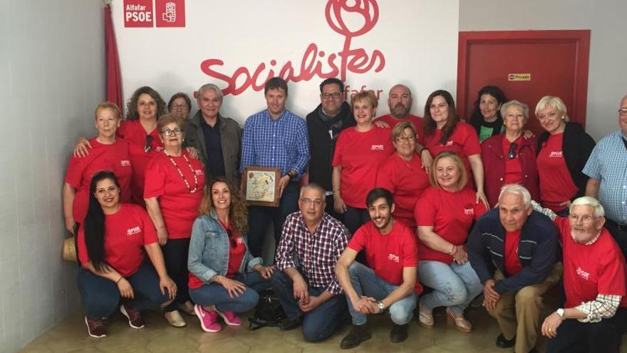 El secretario general de l&#039;Horta Sud celebra el 1 de mayo en Alfafar