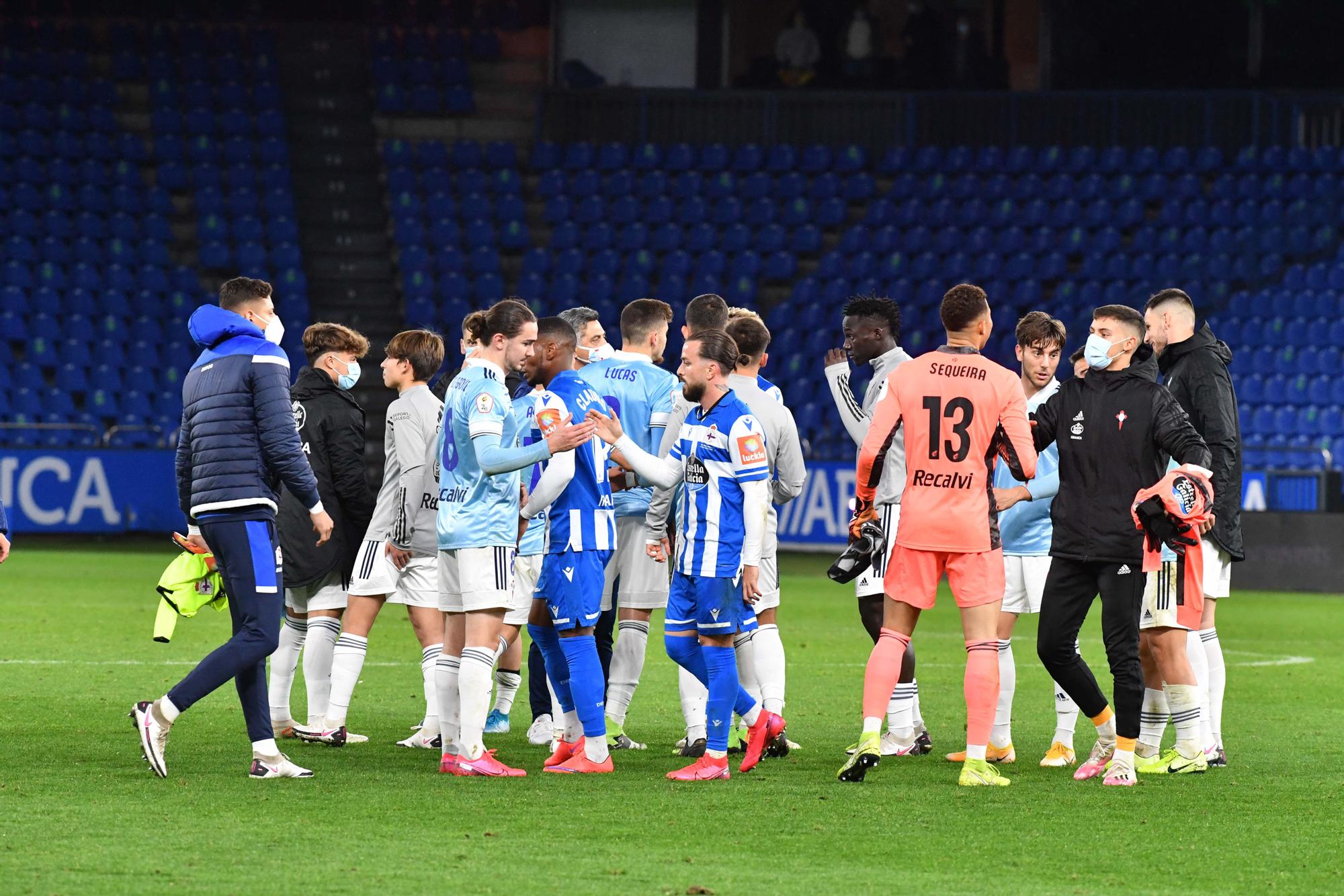 Las fotos de la victoria del Celta B en Riazor