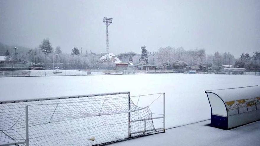 Imagen de Ponferrada, ayer.