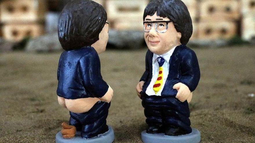 Puigdemont, el &#039;caganer&#039; más querido en toda España