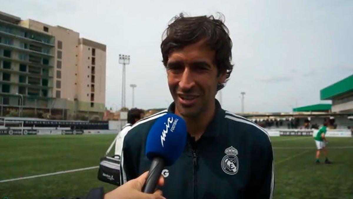 Raúl: Estamos disfrutando de la pasión por el fútbol que se vive aquí