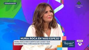 Nuria Roca en Espejo público.