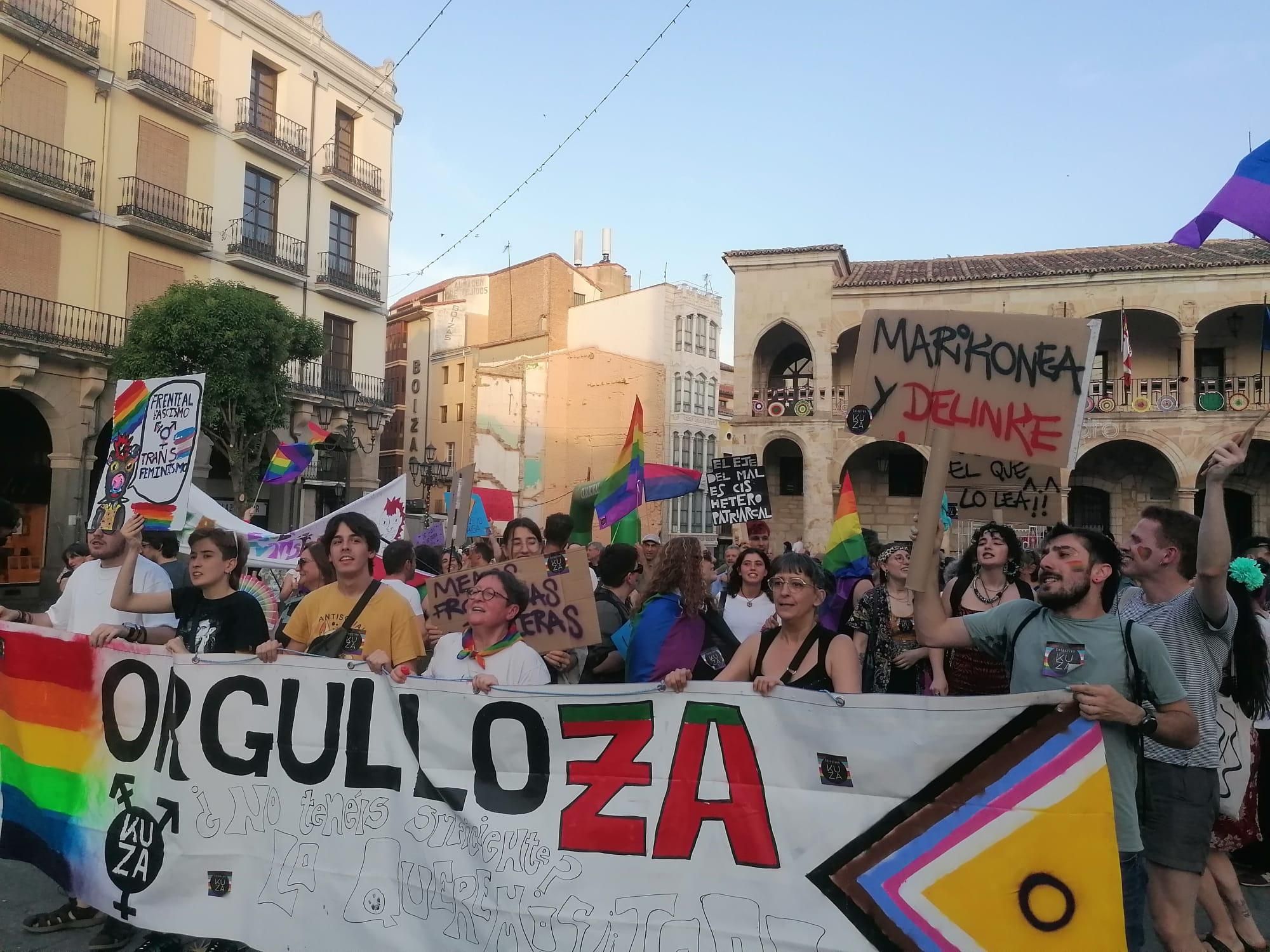 Primera manifestación del Orgullo LGTBIQ+ en Zamora