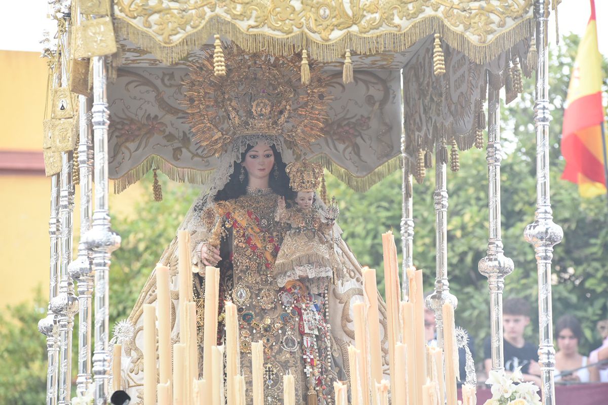 Córdoba recupera la procesión del Carmen, Virgen del Carmen de San Cayetano