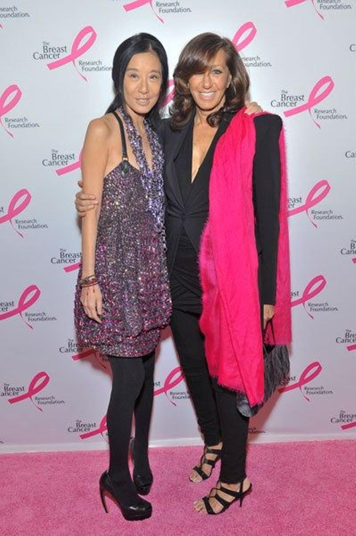 Famosas solidarias en la Pink Party