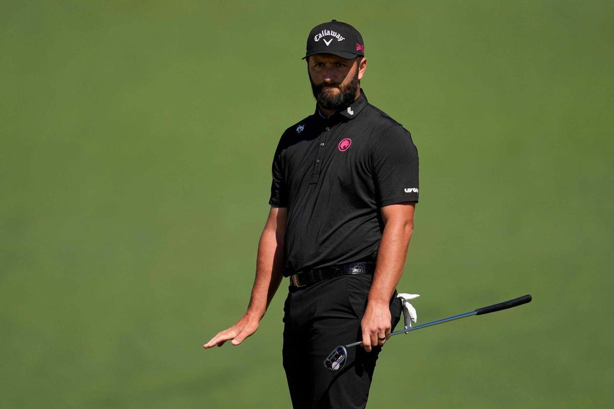 Rahm tuvo que lidiar con unas condiciones complicadas, con mucho viento por la tarde