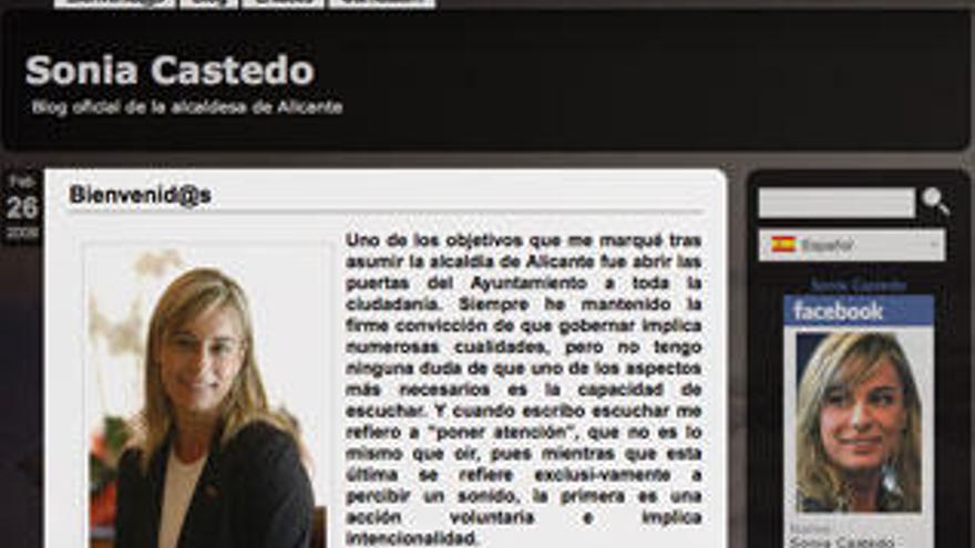 Castedo se lanza con un blog