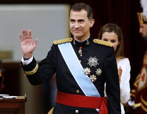 Las imágenes de la proclamación de Felipe VI