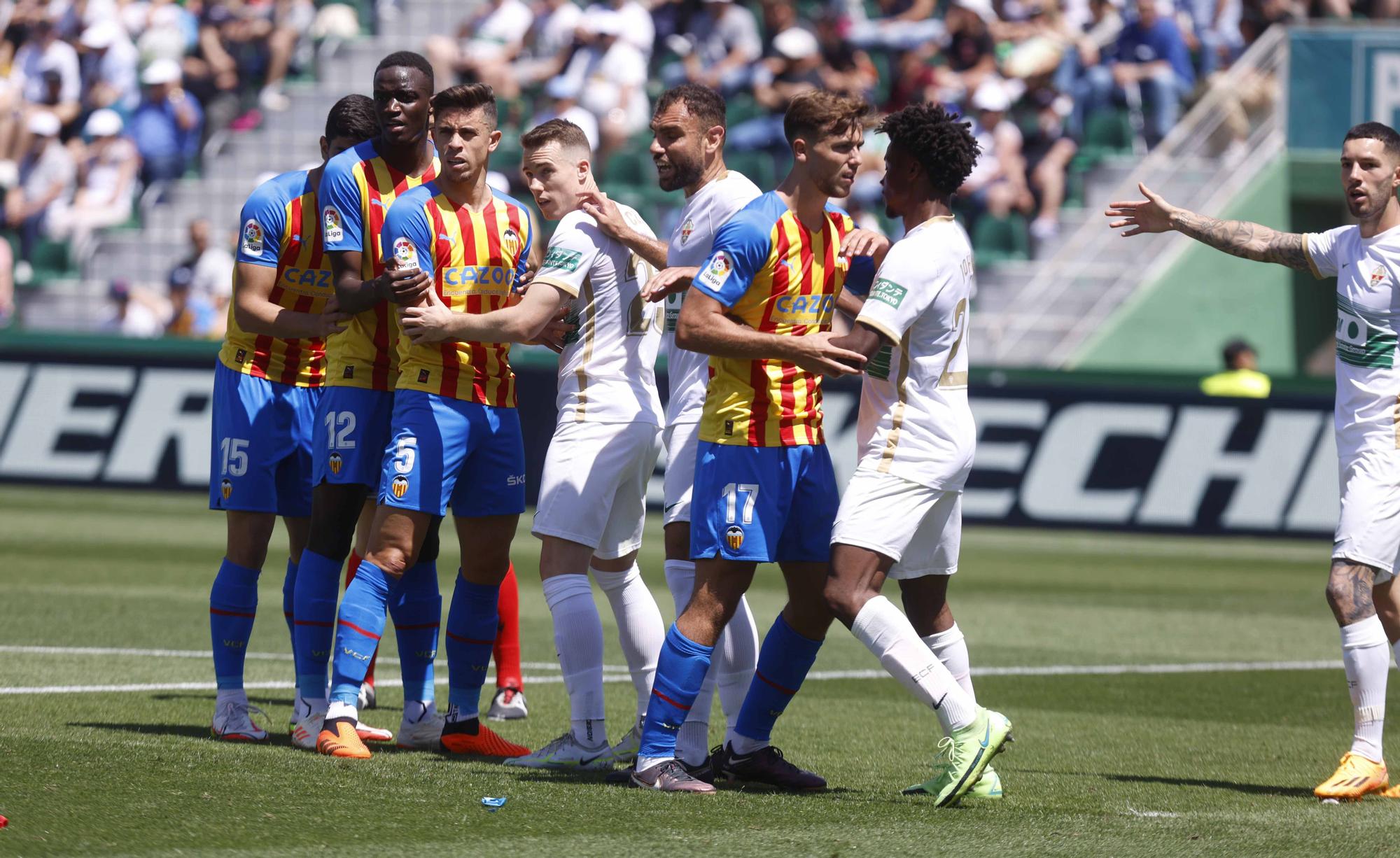 Elche CF - Valencia CF en imágenes