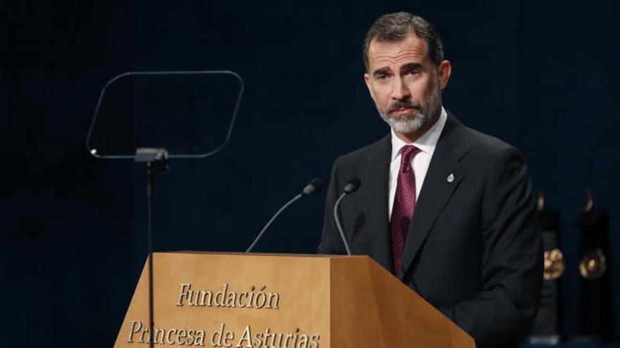 El Rey destaca la "unidad" como símbolo de los Premios Princesa de Asturias
