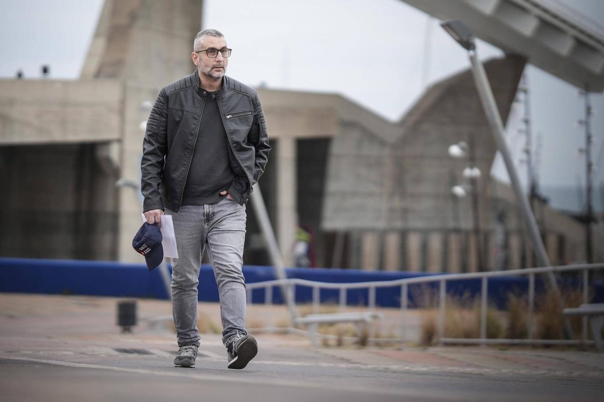 Sergi Sánchez, trabajador despedido por BSM