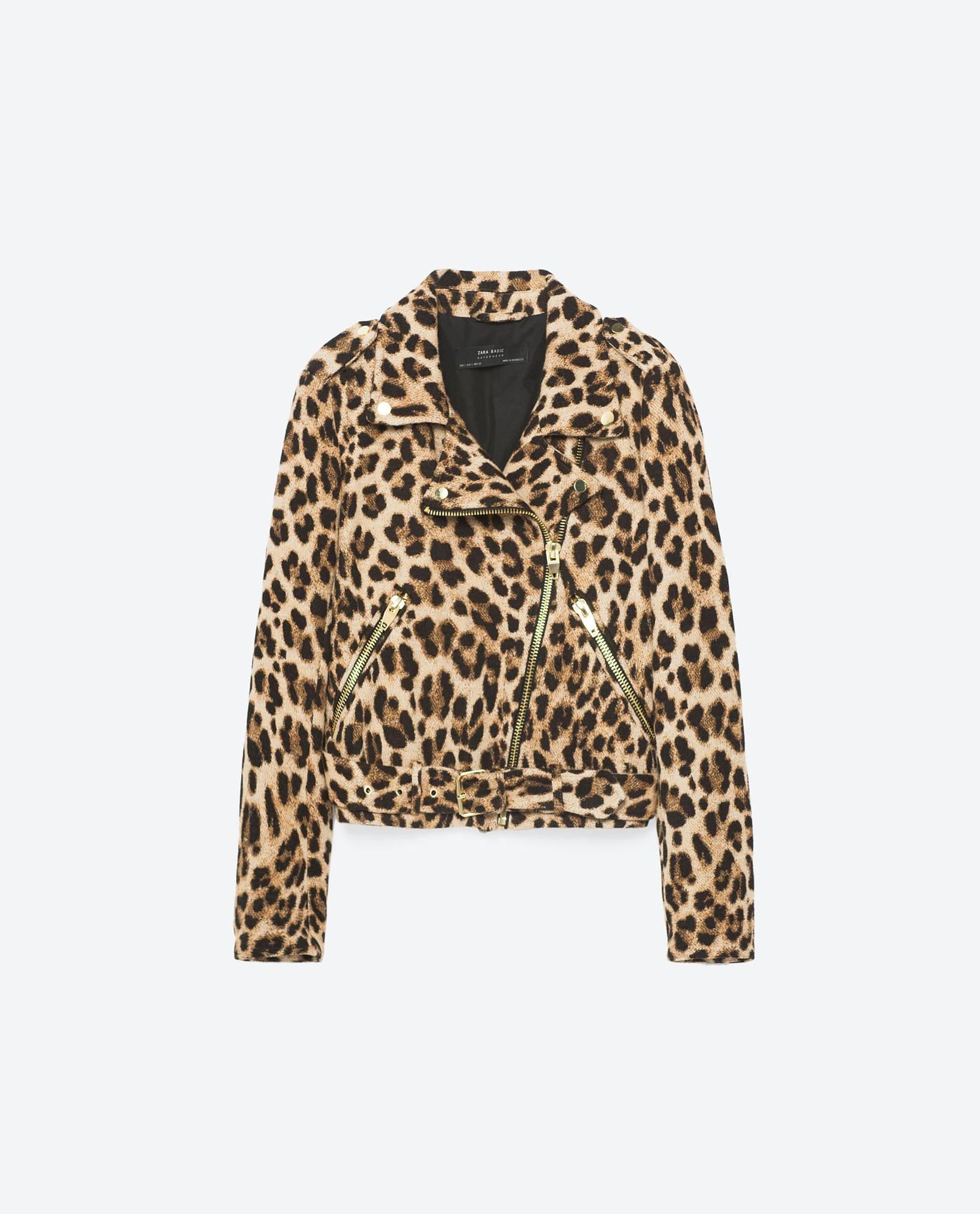 Cazadora animal print, Zara