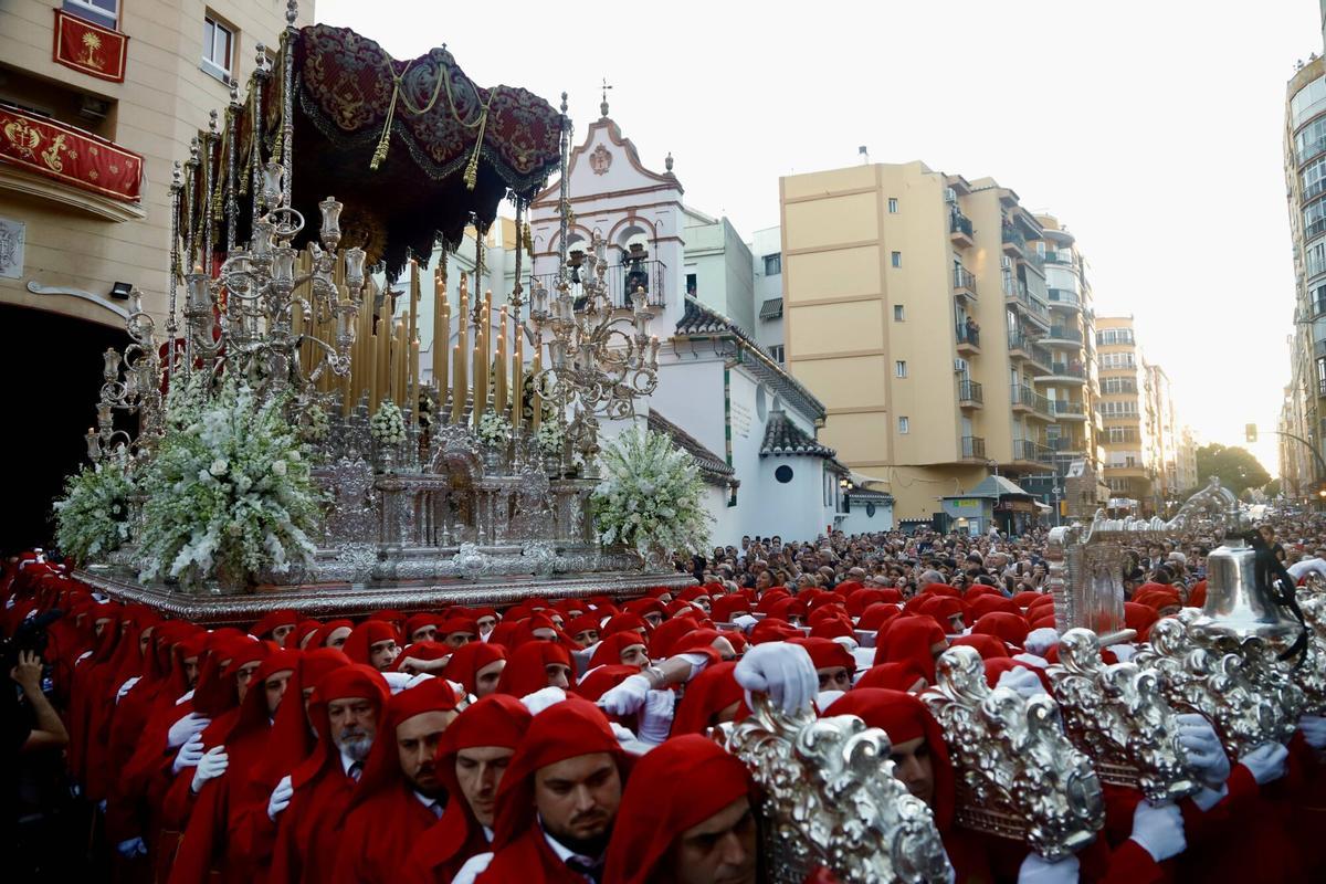 Salida procesional de Zamarilla este Jueves Santo de 2026.