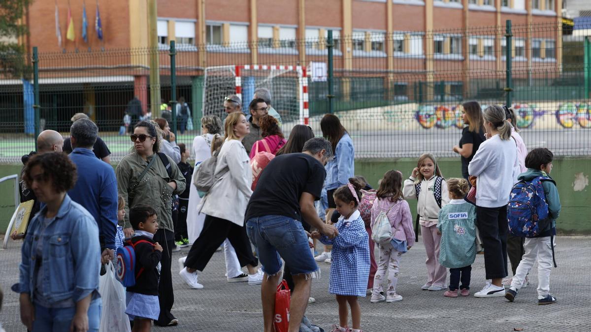 Inicio del curso escolar en el colegio público El Quirinal
