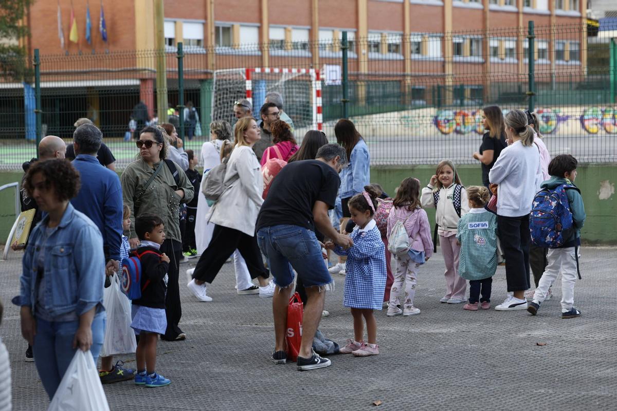 Inicio del curso escolar en el colegio público El Quirinal