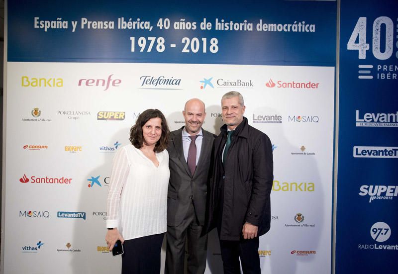 Photocall de la gala del 40 aniversario de Prensa Ibérica en Levante-EMV