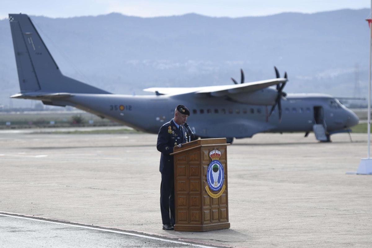 78° aniversario del primer lanzamiento paracaidista del Ejército del Aire en Alcantarilla