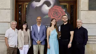 "El fantasma de la ópera" afina la voz para deleitar a Gijón: "Es una oportunidad de oro para ver el musical"