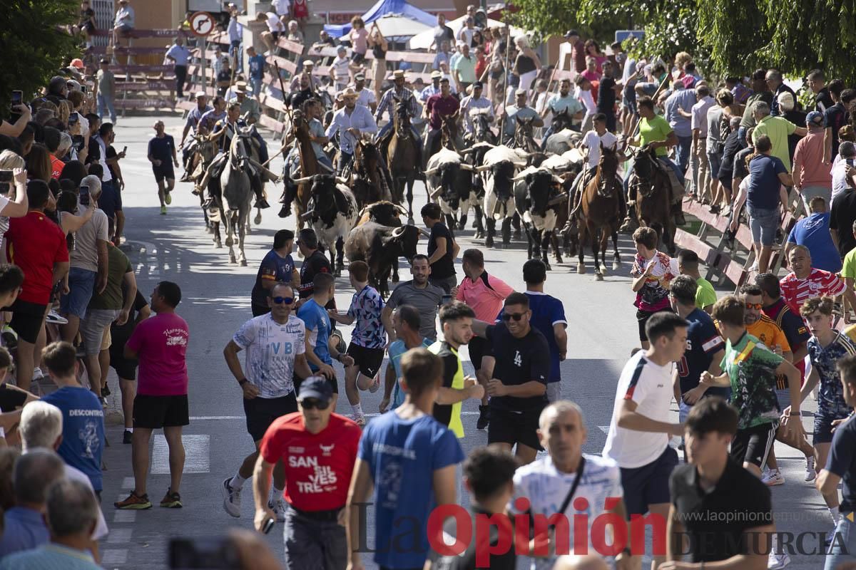 Sexto encierro de las Fiestas de Moratalla