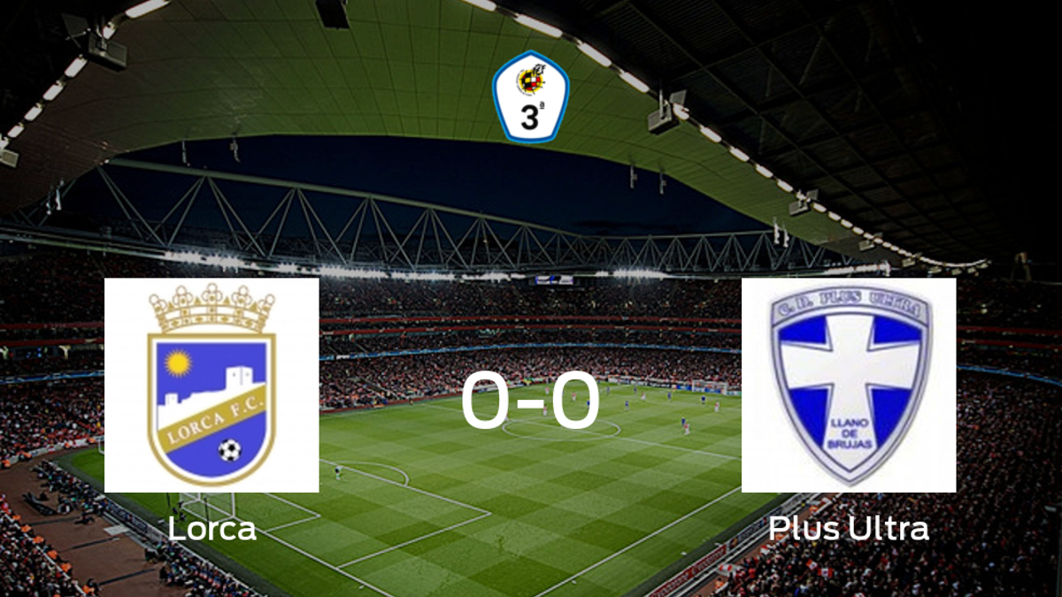 El Lorca y el Plus Ultra concluyen su enfrentamiento en el Francisco Artés Carrasco sin goles (0-0)