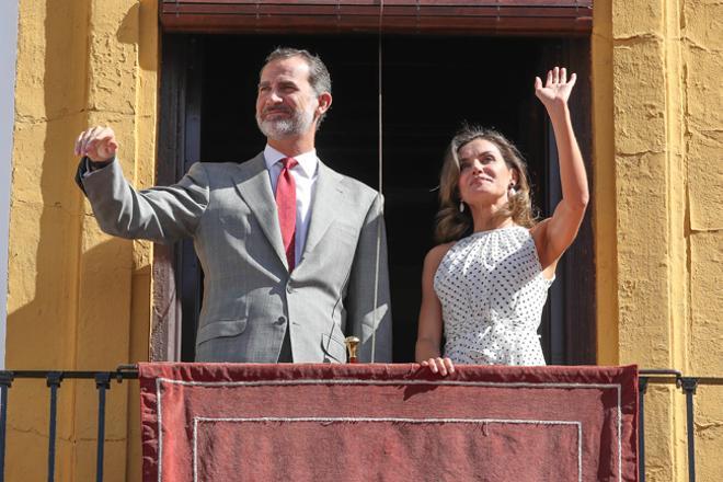 Los reyes, Felipe y Letizia, en Jaén