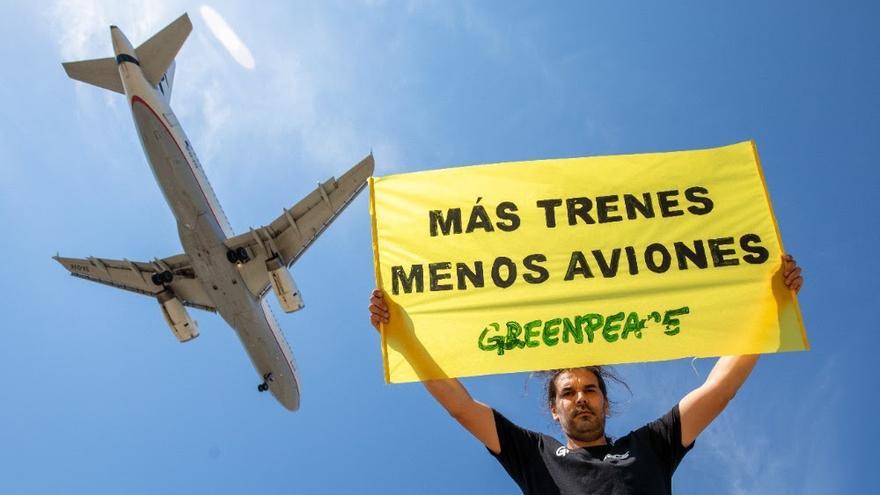 Greenpeace reclama la conexión por tren directo entre Madrid y Lisboa