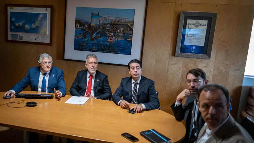 El Gobierno canario y el Cabildo, dispuestos a colaborar en la financiación del Muelle de Enlace de Santa Cruz de Tenerife