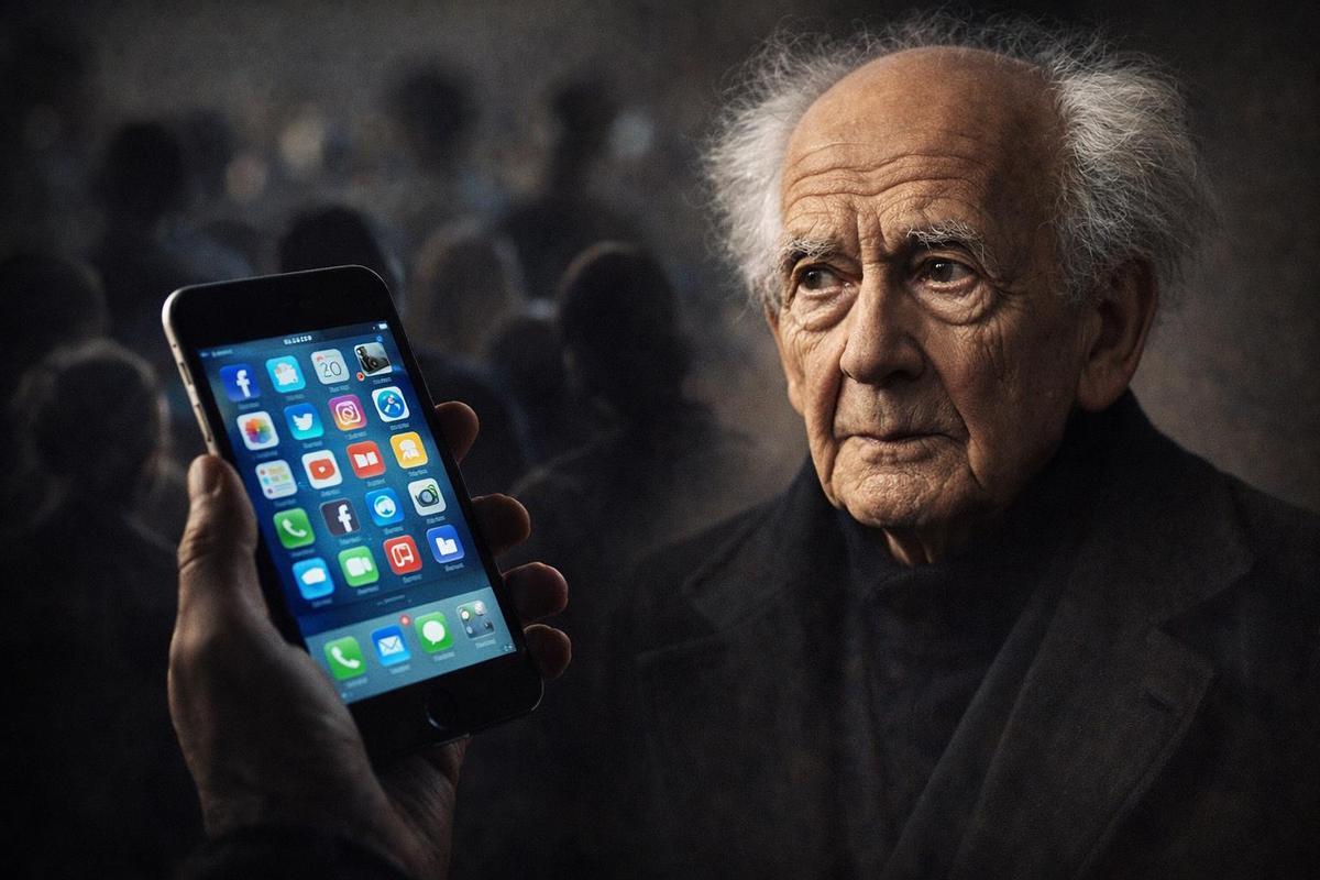 Zygmunt Bauman definió perfectamente el mundo actual de las redes sociales.