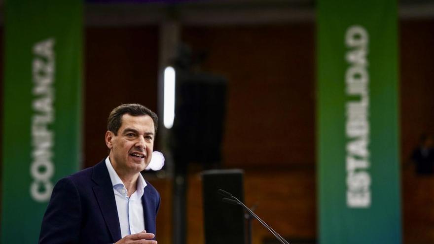 Juanma Moreno repite la estrategia de 2022 y pide al voto a socialistas que quieran evitar un pacto con Vox en Andalucía