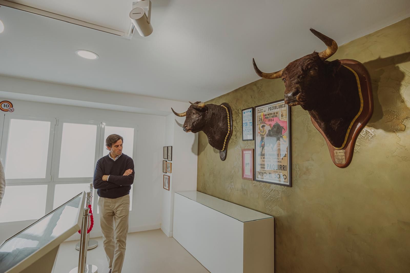 Juan Ortega visita el Museu del Bou de Burriana