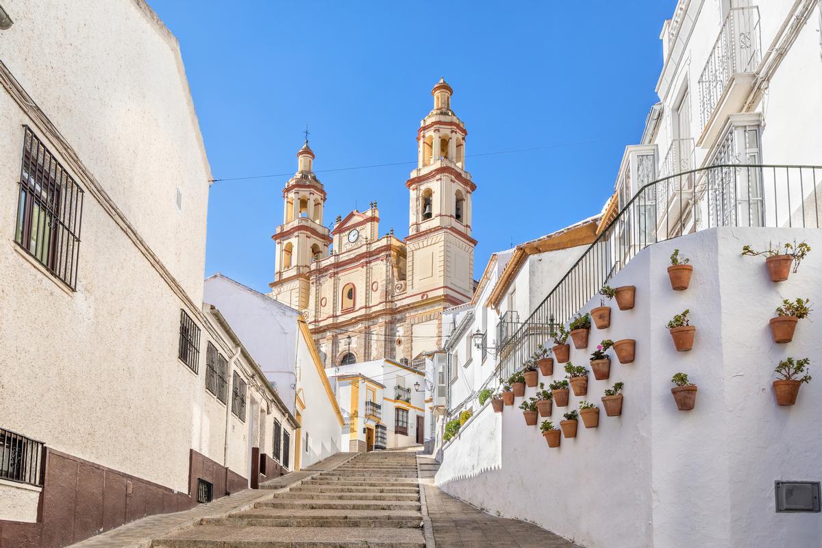 La iglesia de Nuestra Señora de la Encarnación en Olvera, Cádiz