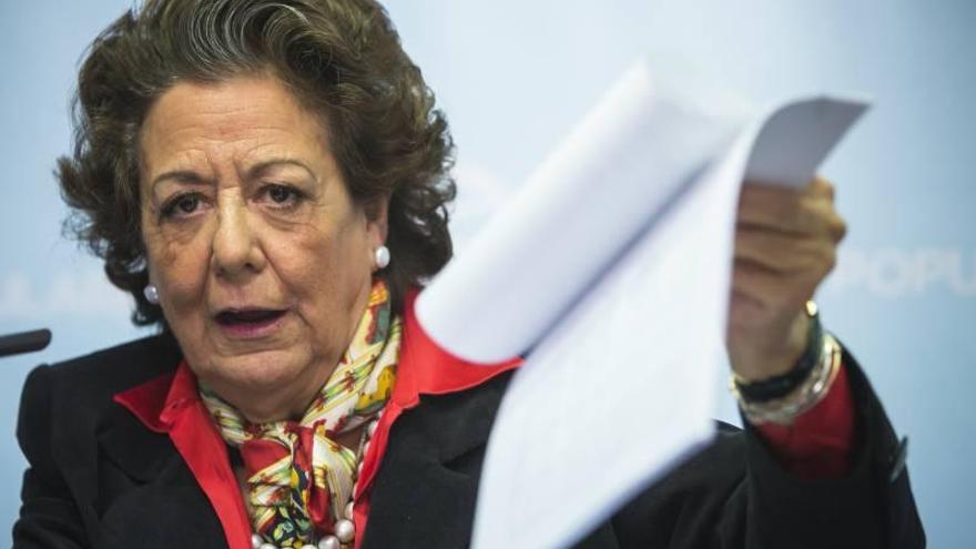 El fiscal del Supremo informa a favor de investigar a Rita Barberá por blanqueo