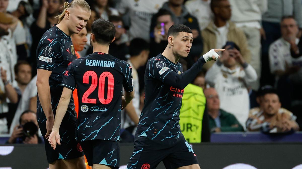 Real Madrid - Manchester City: Los goles de Foden y Gvardiol