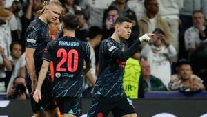 Real Madrid - Manchester City: Los goles de Foden y Gvardiol