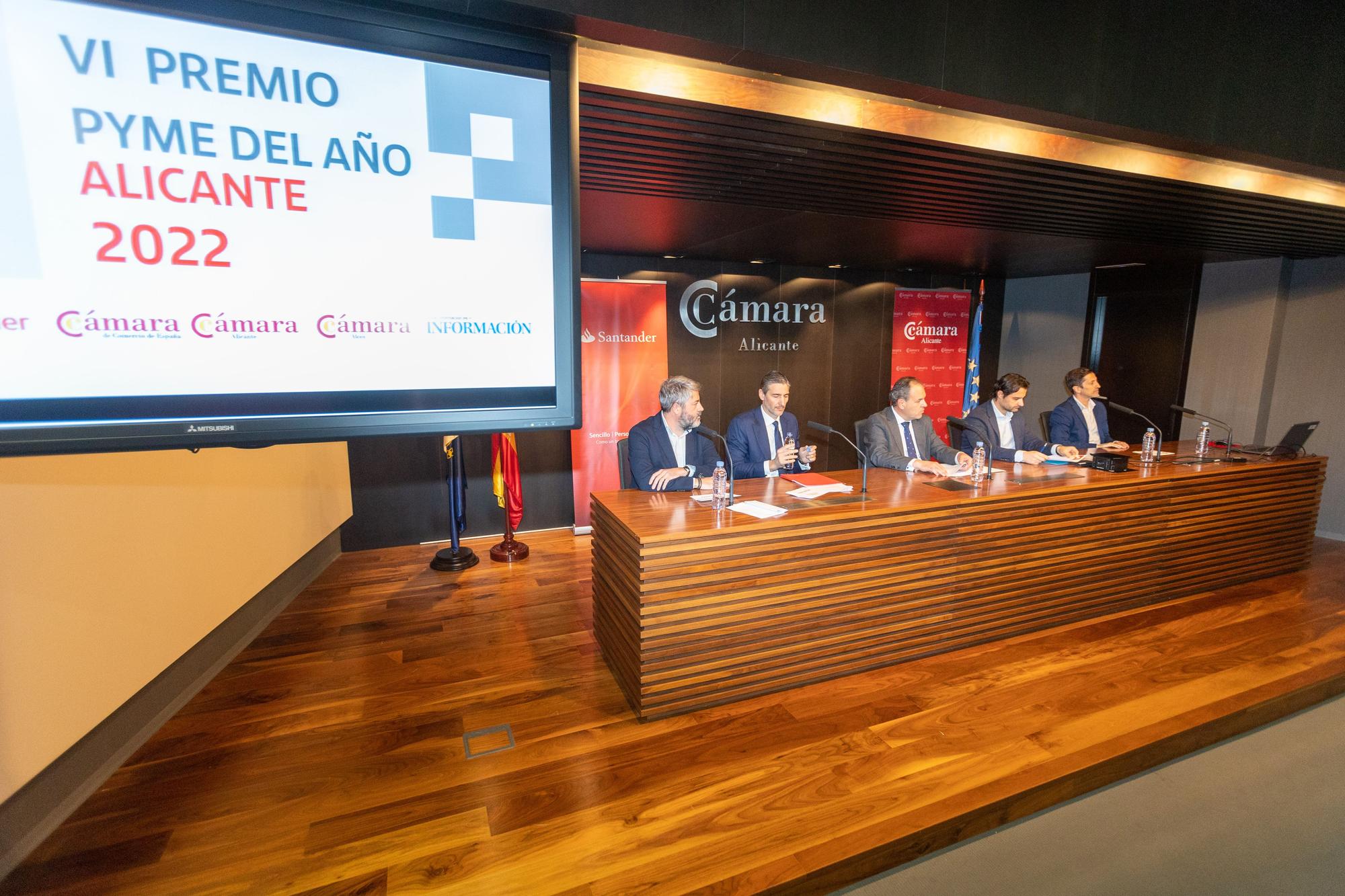 La Cámara de Comercio y Banco Santander entregan los premios a las Pyme 2022