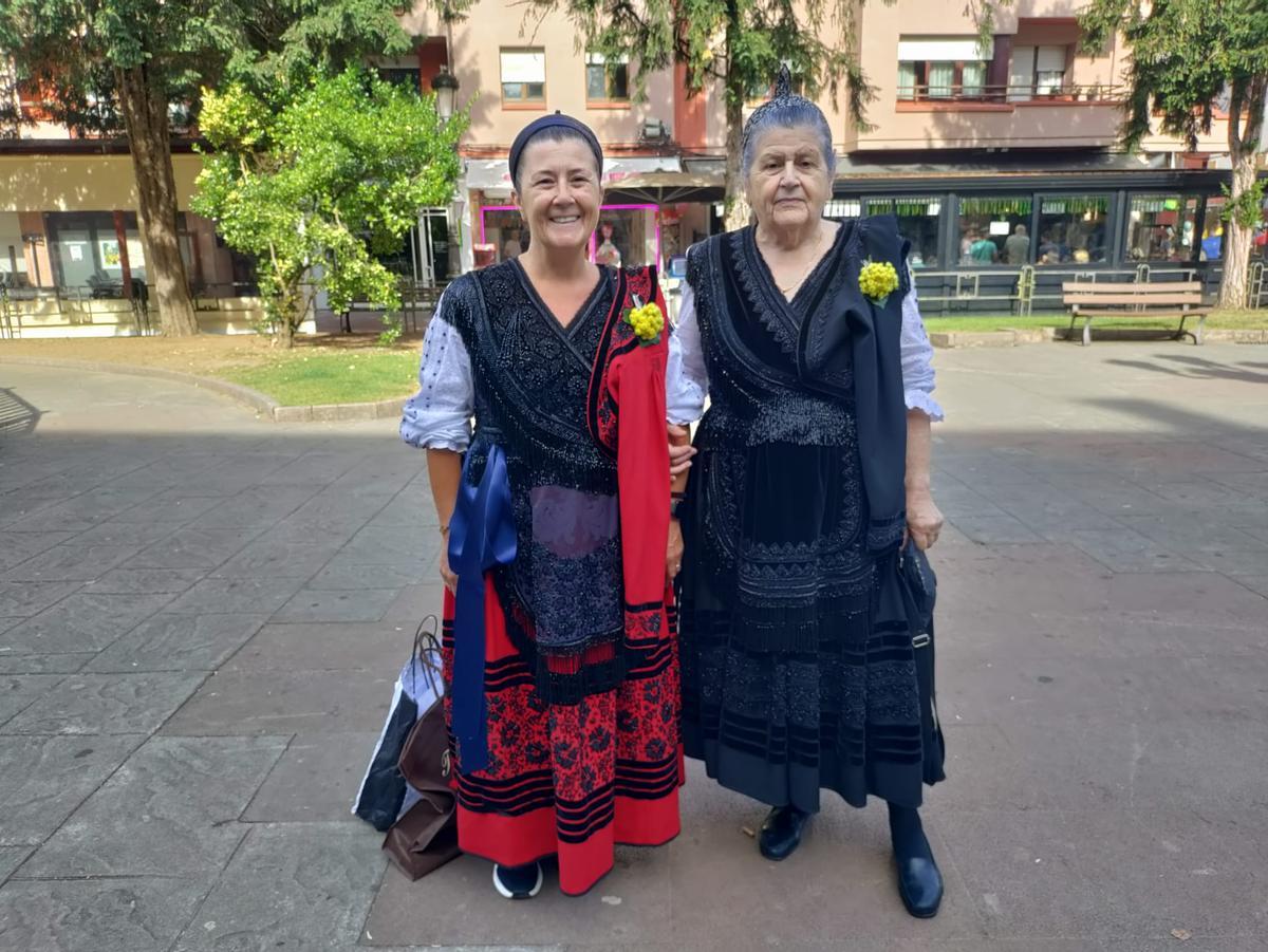 El ritual del traje de aldeana