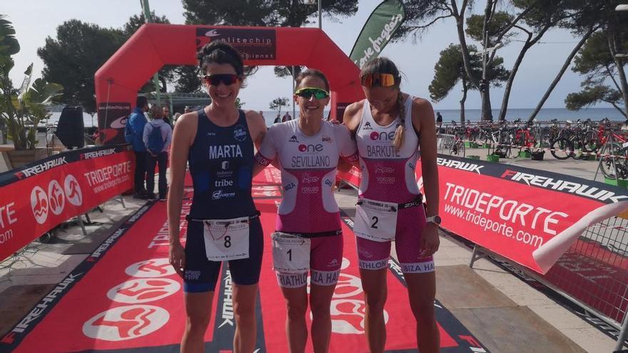 Guillem Tomeu Vidal y Susana Arévalo vencen en el Duatló de Peguera