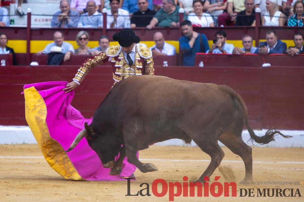 Segunda corrida de la Feria Taurina de Murcia (Castella, Manzanares y Talavante)