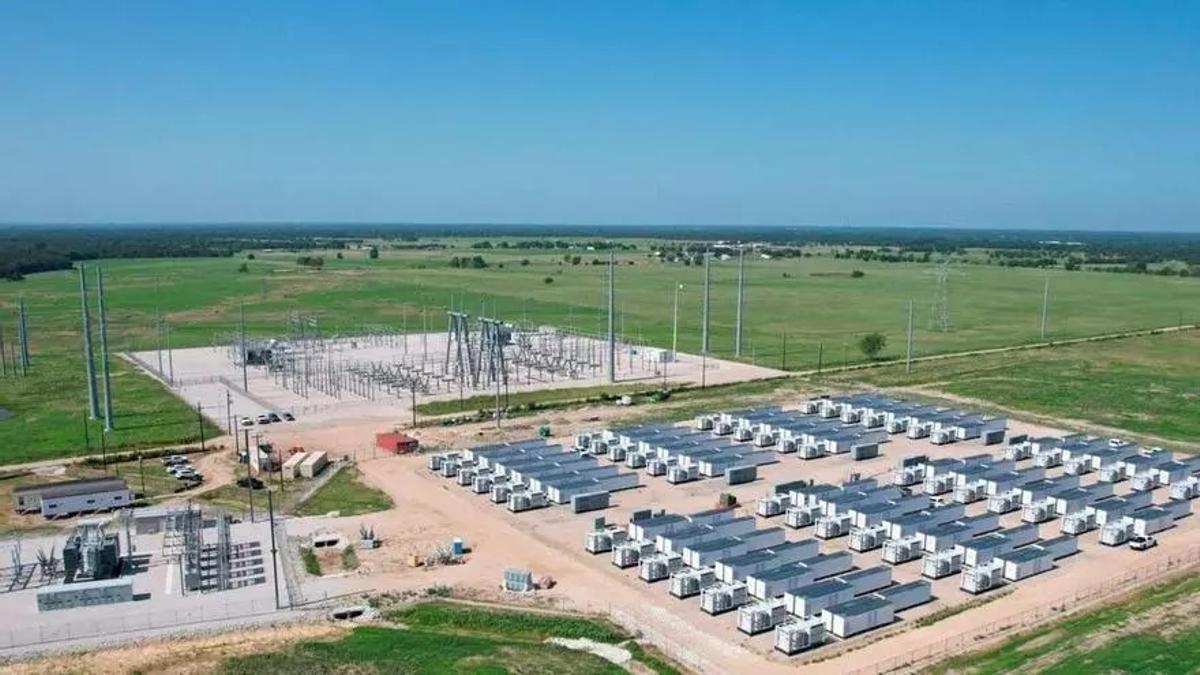 Almacén de energía de Acciona en Texas (EE UU).