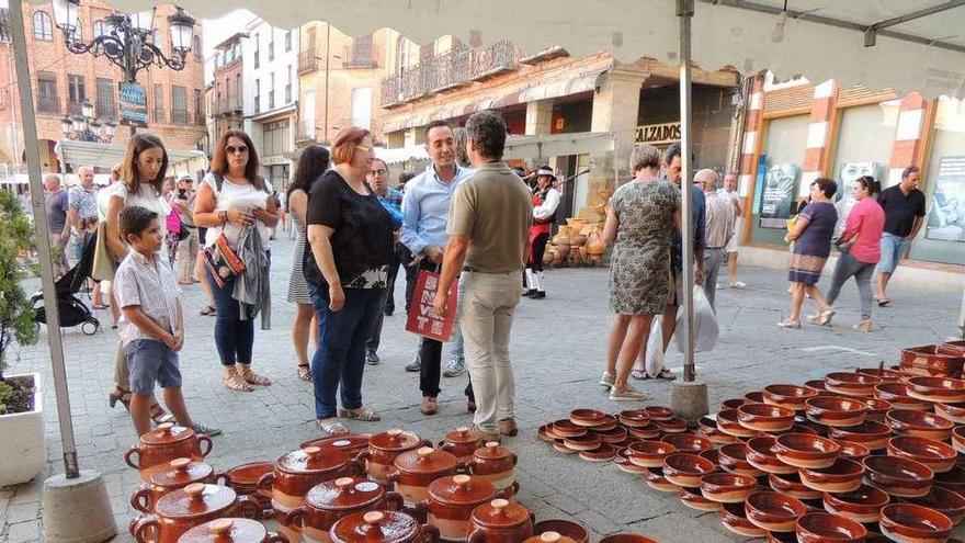 Una pasada edición de la Feria de la Cerámica.