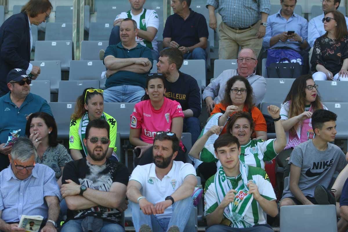 Así vivió la afición la derrota del Córdoba ante el Huesca