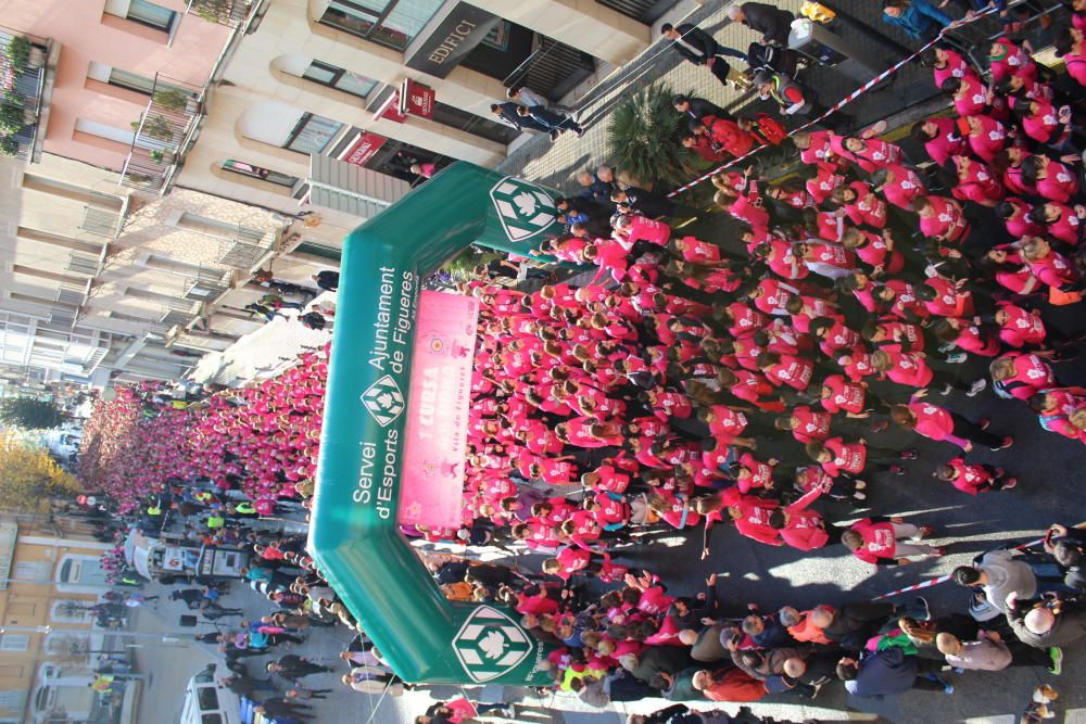 Sortida de la 1a Cursa de la Dona de Figueres