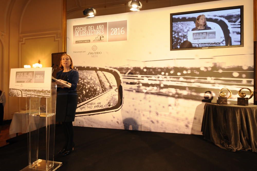 Entrega de los premios Coche del Año de Los Lectores 2016