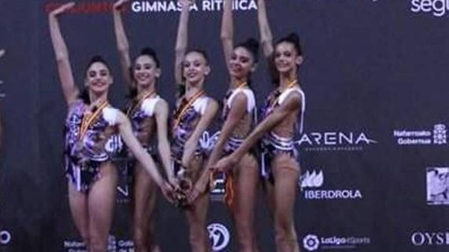 Torrepaterna es campeona de España de gimnasia rítmica