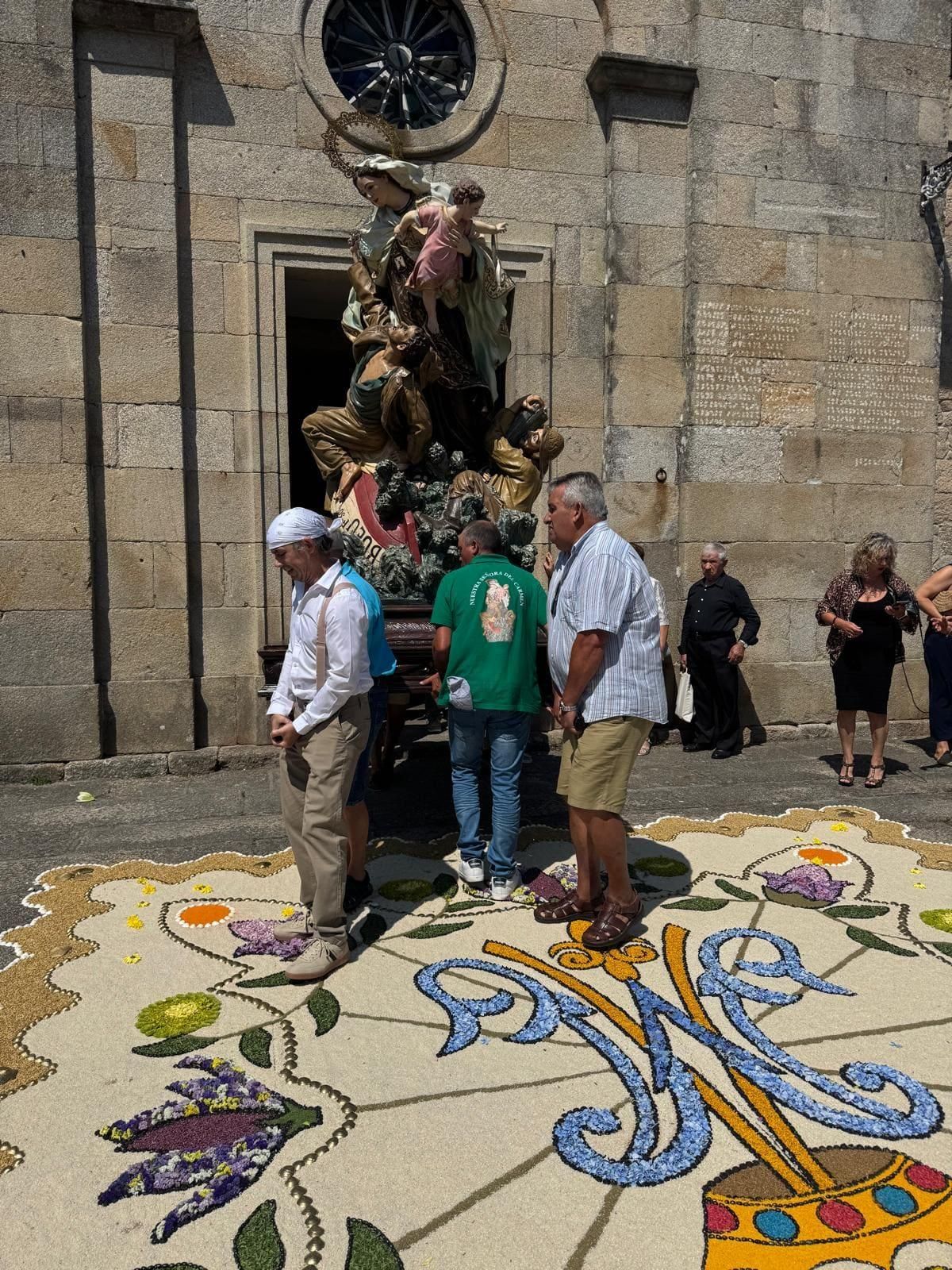 Devoción en Bueu por la Reina de los Mares