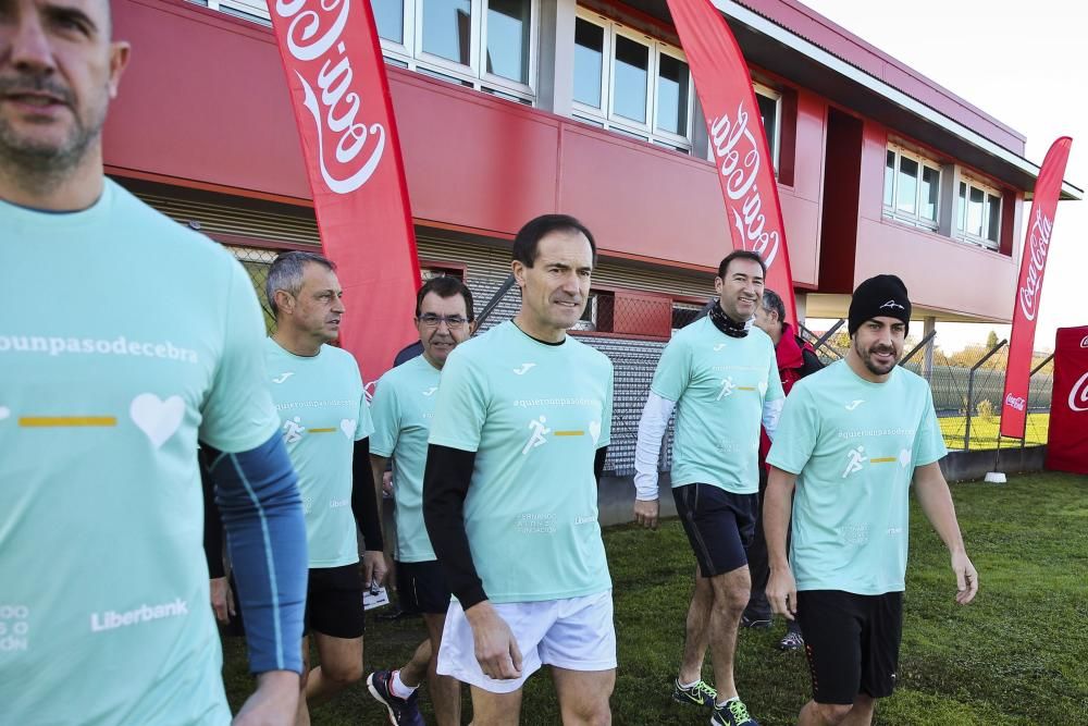 Carrera benéfica de Fernando Alonso en Llanera